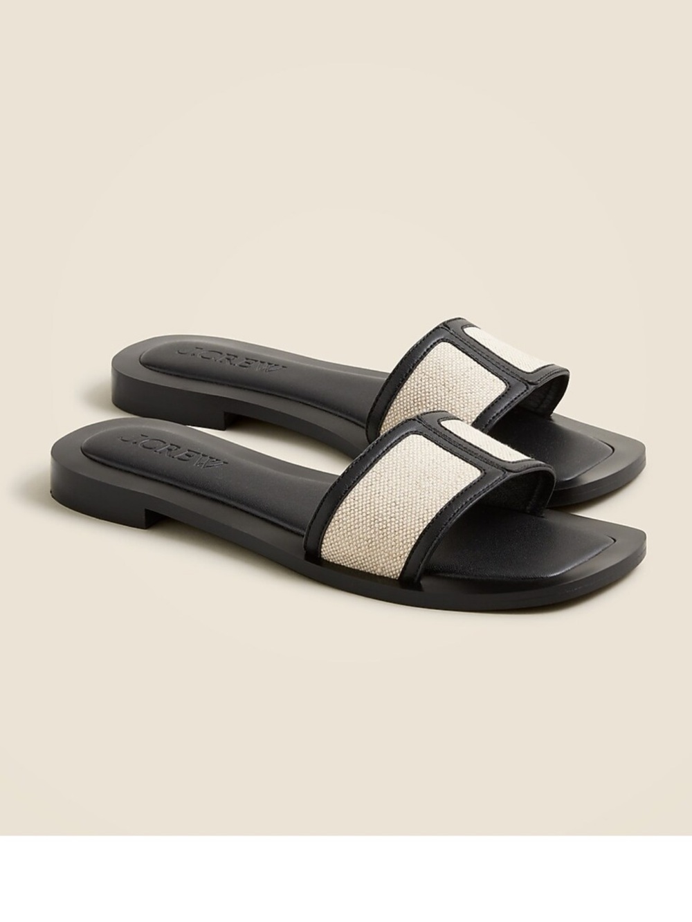 J Crew Linen Sandal